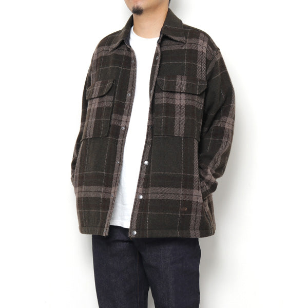 Plaid C.P.O Jacket (NP2061N) | THE NORTH FACE PURPLE LABEL 
