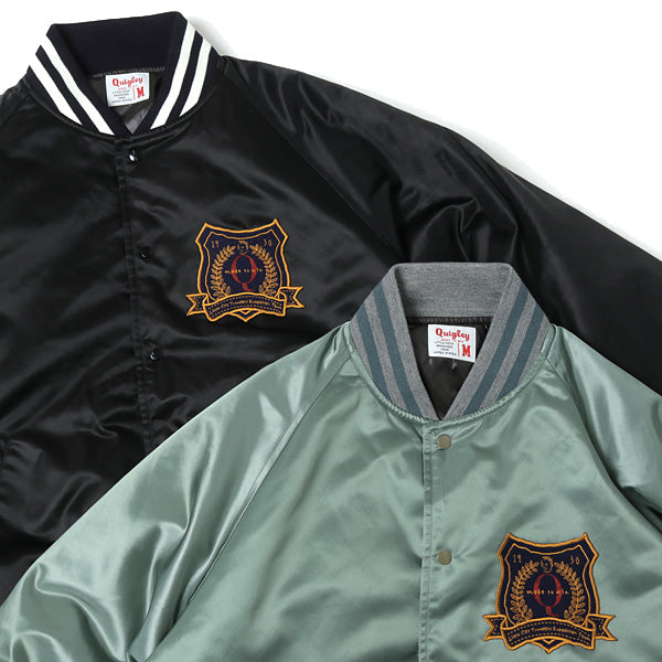 NYLON PADDING VARSITY JACKET