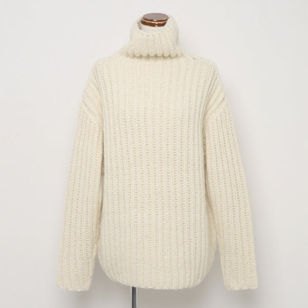 ACLENT Wide rib volume neck knit 新品未開封 - ニット/セーター