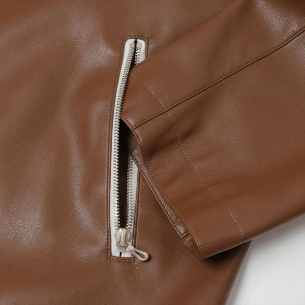 Synthetic Leather Half Coat (DWUB015) | DIGAWEL / ジャケット (MEN