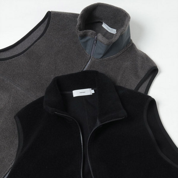 Wool Boa Zip-Up Vest (GU213-70205B) | Graphpaper / ジャケット (MEN 