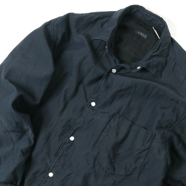 【COMOLI】COMOLI ナイロンシルク中綿シャツジャケット 2