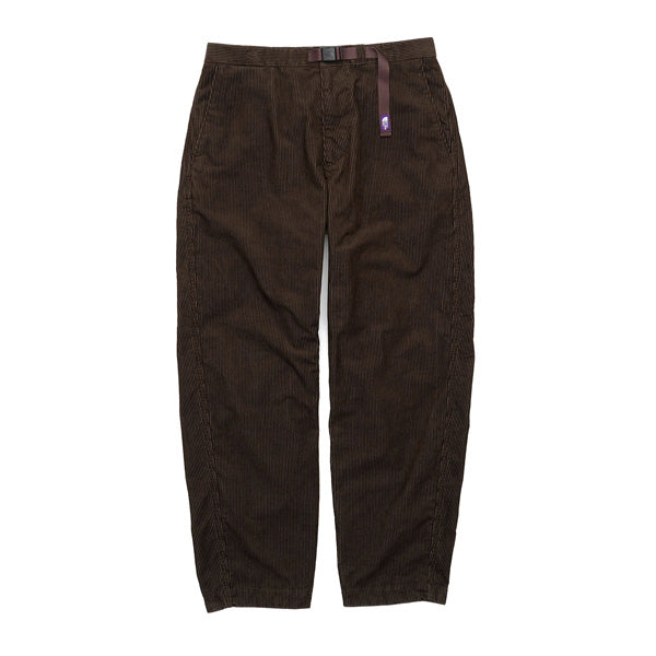 Corduroy Wide Tapered Pants (NT5259N) | THE NORTH FACE PURPLE 