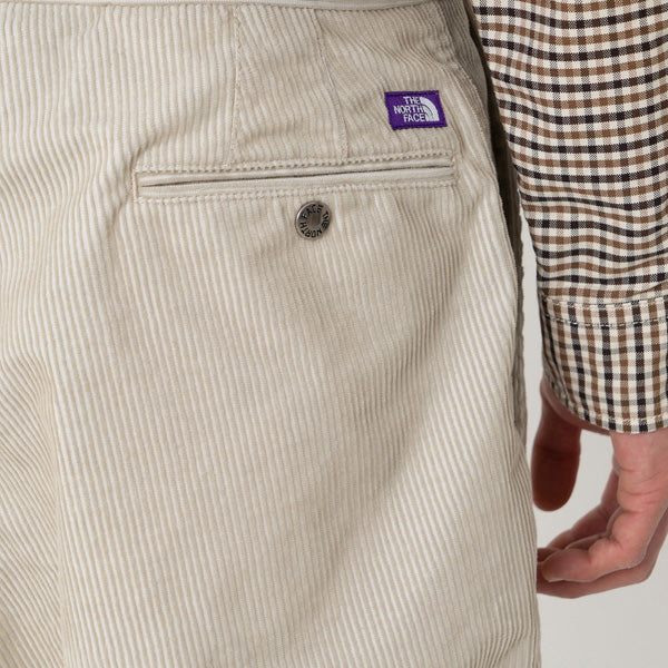 Corduroy Wide Tapered Pants (NT5259N) | THE NORTH FACE PURPLE