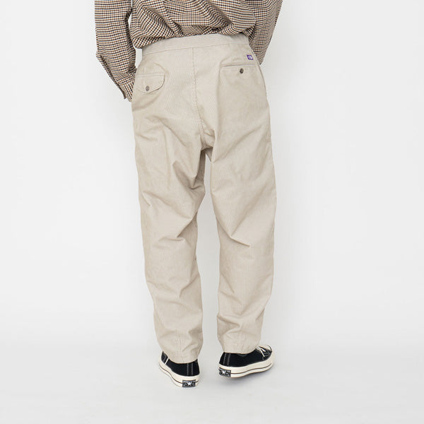 Corduroy Wide Tapered Pants (NT5259N) | THE NORTH FACE PURPLE 
