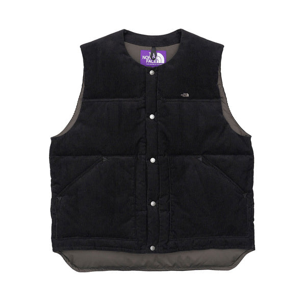 Corduroy Down Vest (ND2259N) | THE NORTH FACE PURPLE LABEL 