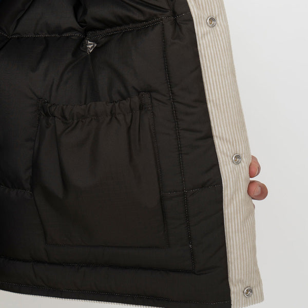 Corduroy Down Vest (ND2259N) | THE NORTH FACE PURPLE LABEL 