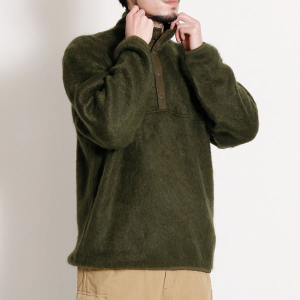 HOBO【A.PRESSE/アプレッセ】Pullover  sweter カーキ