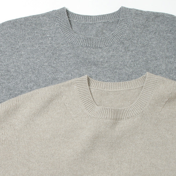 wholegarment crewneck P/O (1803-005) | crepuscule / トップス (MEN