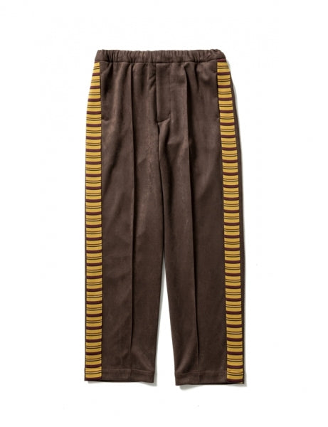 SYNTHETIC SUEDE TRACK PANTS (21AW-PA9-008) | Sasquatchfabrix ...