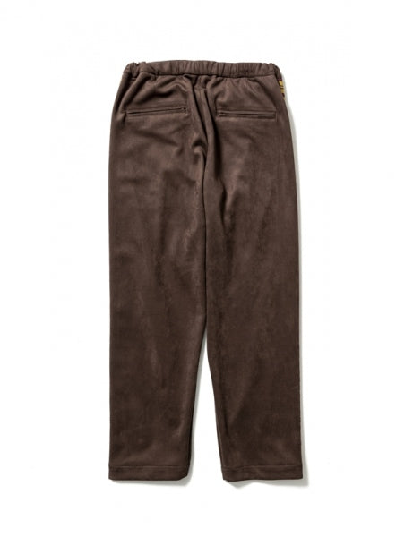 SYNTHETIC SUEDE TRACK PANTS (21AW-PA9-008) | Sasquatchfabrix 