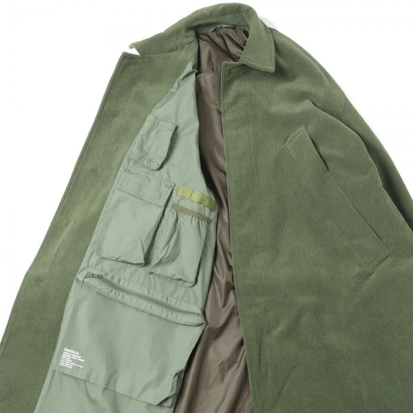 SOLOTEX CORDUROY UTILITY POCKET OVER COAT (FSW-22-CT-140