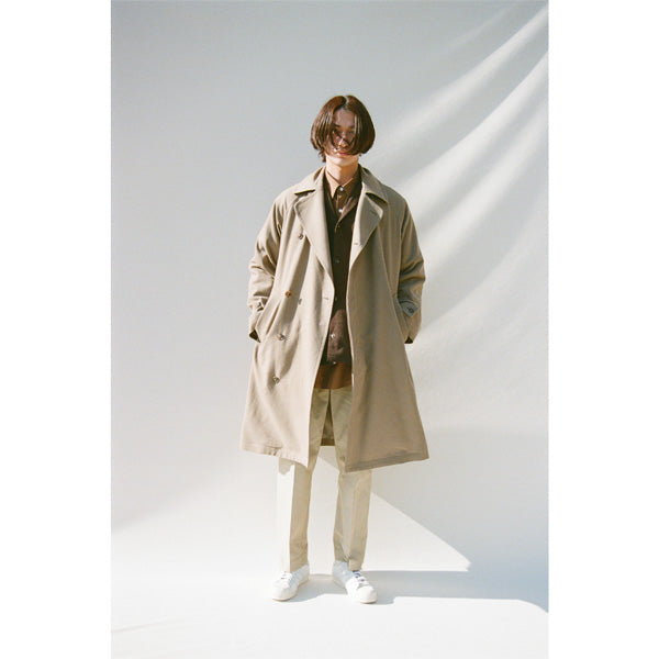 COTTON WOOL OVER COAT (EN21210003) | ENCENS / ジャケット (MEN