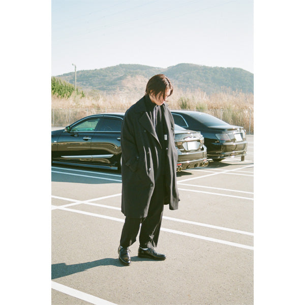 COTTON WOOL OVER COAT (EN21210003) | ENCENS / ジャケット (MEN