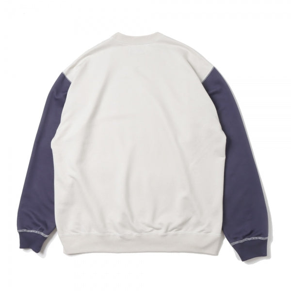 CREW NECK SWEAT RECYCLE SUVIN ORGANIC COTTON