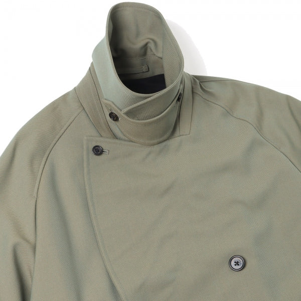 TRENCH COAT ORGANIC WOOL SURVIVAL CLOTH (A22C-06CO01C) | MARKAWARE