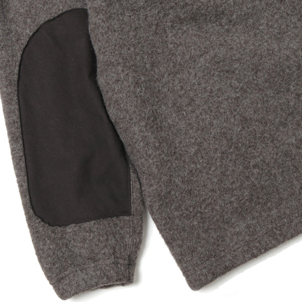 ZIP UP CARDIGAN WOOL PILE SHEEP