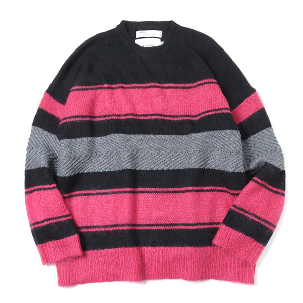 Molly Border Mohair Knit (21AW K-2) | DAIRIKU / トップス (MEN