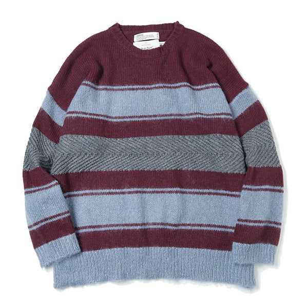 Molly Border Mohair Knit (21AW K-2) | DAIRIKU / トップス (MEN