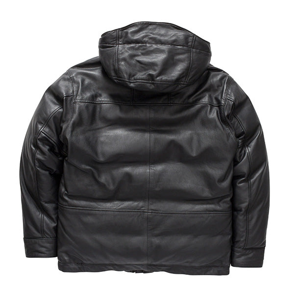 Mountain Down Leather Jacket (ND2868N) | THE NORTH FACE PURPLE 