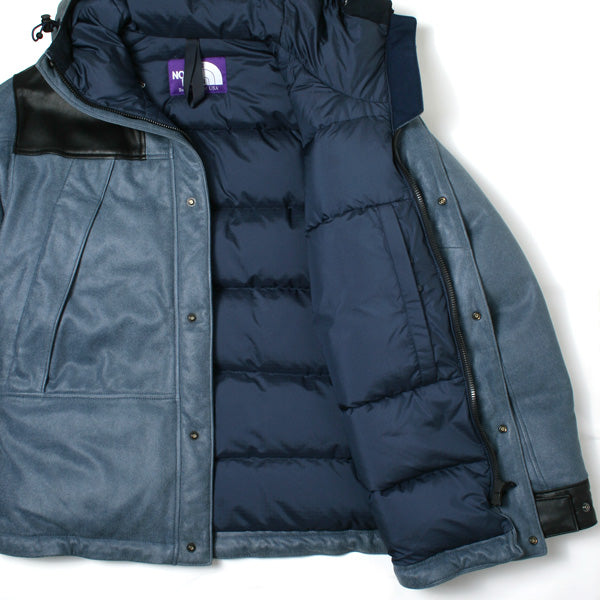 Mountain Down Leather Jacket (ND2867N) | THE NORTH FACE PURPLE