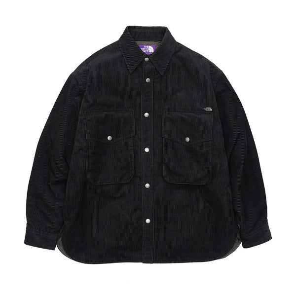 Corduroy Insulation Shirt Jacket (NY2260N) | THE NORTH FACE PURPLE 