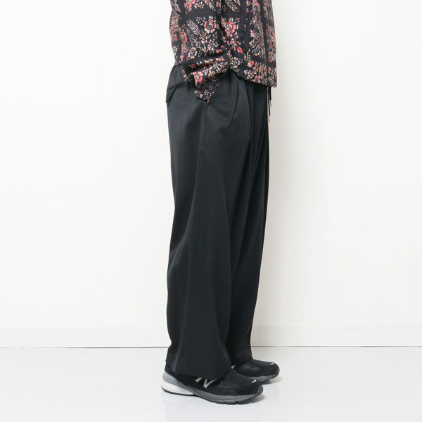 FLOWER PATTERN WIDE PANTS (19AW-PA9-001) | Sasquatchfabrix