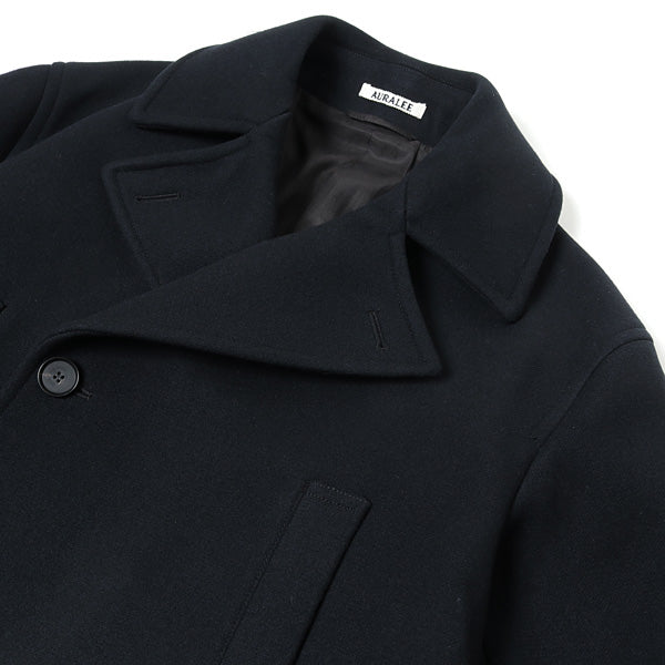 SUPER FINE MELTON HALF COAT (A20AC02WM) | AURALEE / ジャケット