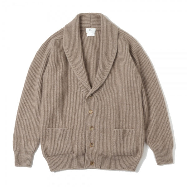 Rib Stitch Shawl cardigan (22-080-HL-8110-3) | HERIL / トップス