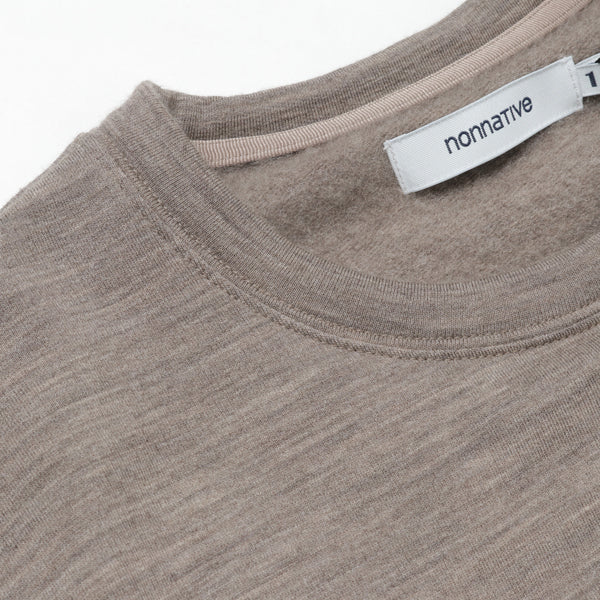 DWELLER L/S TEE W/N/P HEAVY JERSEY Mt.Breath Wool (C3808) | nonnative /  カットソー (MEN) | nonnative正規取扱店DIVERSE