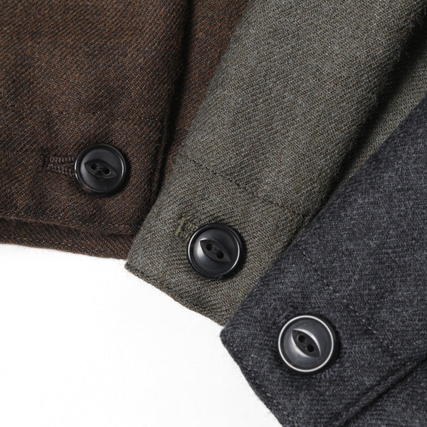 SHIRT COAT WOOL SOFT SERGE (M20C-07SH01C) | marka / シャツ (MEN