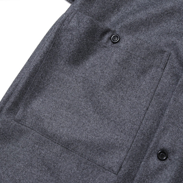 CPO SHIRTS ORGANIC WOOL WORSTED FLANNEL (A18C-07SH01C) | MARKAWARE