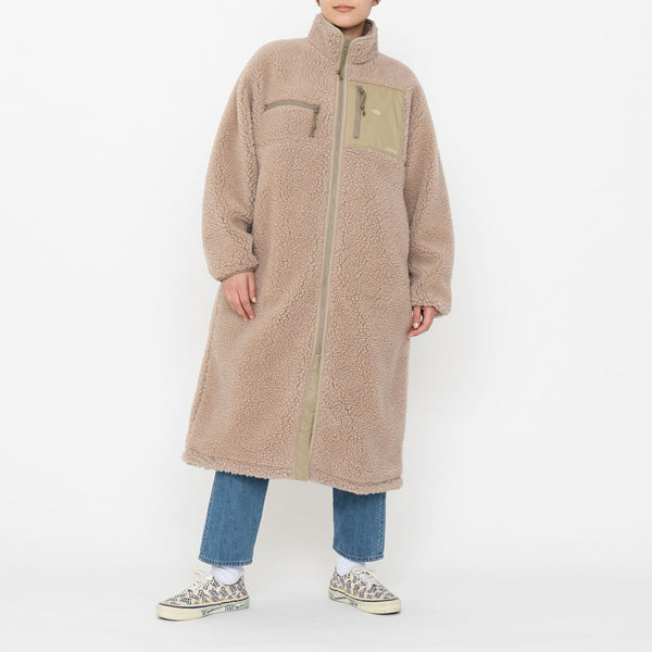 Wool Boa Fleece Field Coat (NA2251N) | THE NORTH FACE PURPLE LABEL 