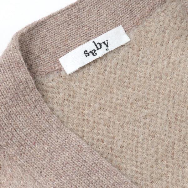 WATER SURFACE PATTERN KNIT CARDIGAN (W-21304) | saby / トップス