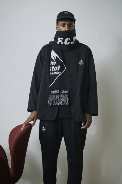 公式】 FCRBとWhitemountaineering のコラボレーションマフラー 