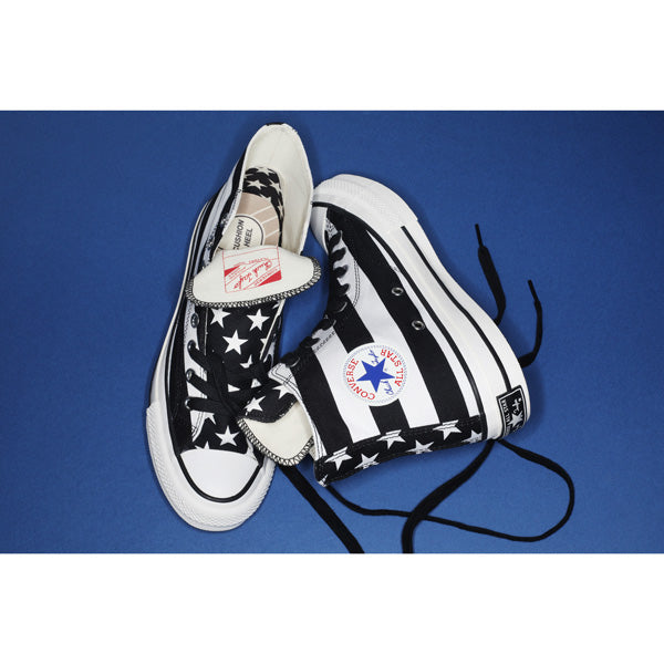 CHUCK TAYLOR MATERIAL HI(BLACK/WHITE) (BLACK/WHITE) | CONVERSE ...