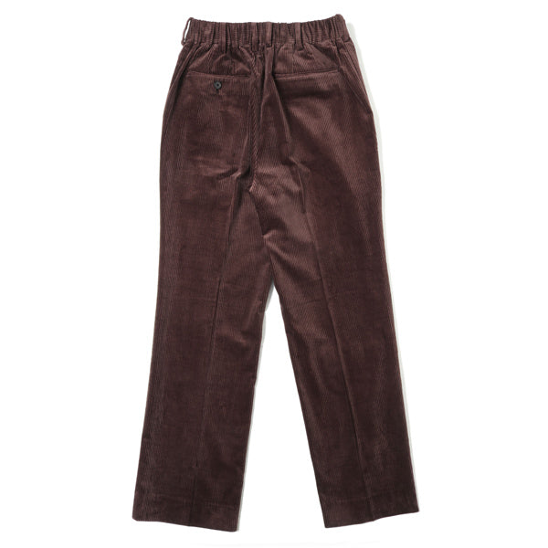 STRAIGHT FIT TROUSERS ORGANIC COTTON CORDUROY