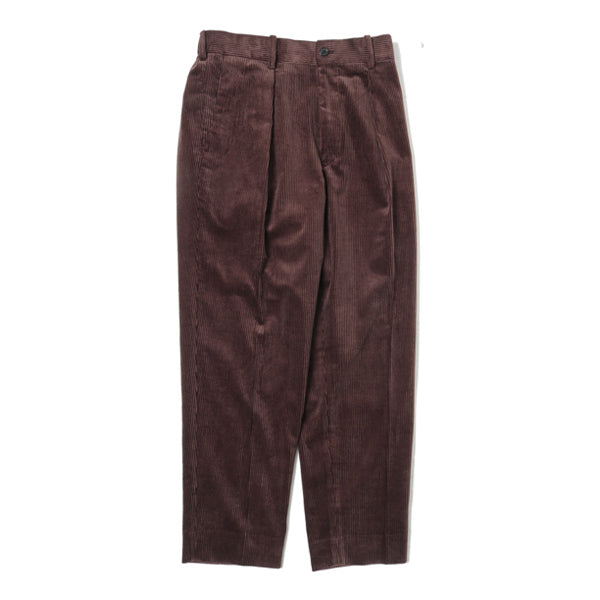 PLEAT FRONT PEGTOP ORGANIC COTTON CORDUROY (A20C-06PT01C) | MARKAWARE / パンツ  (MEN) | MARKAWARE正規取扱店DIVERSE