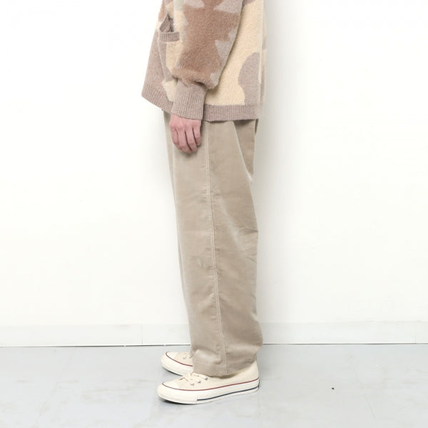 SUPER BIG PANTS - Linen Cotton Velvet - (A-31818) | saby / パンツ