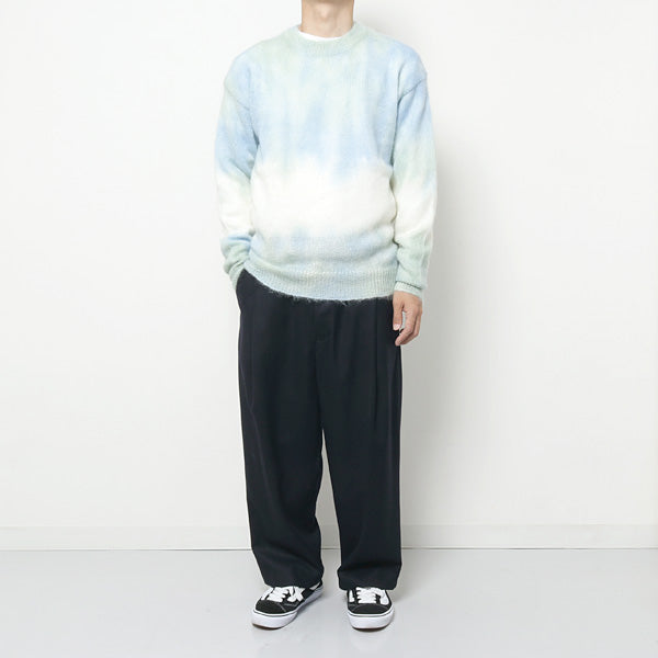 AURALEE] SUPER KID MOHAIR TIE DYE KNITトップス - ニット/セーター