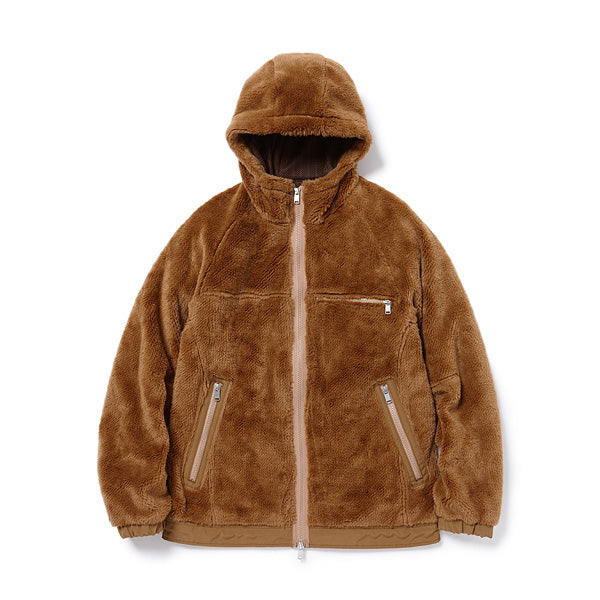 EXPLORER HOODED JACKET ACRYL HIGH PILE (J3418) | nonnative