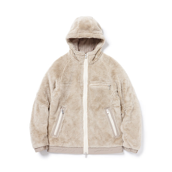 EXPLORER HOODED JACKET ACRYL HIGH PILE (J3418) | nonnative