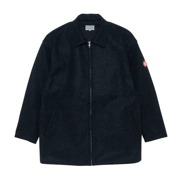 HEAVY WOOL ZIP JACKET