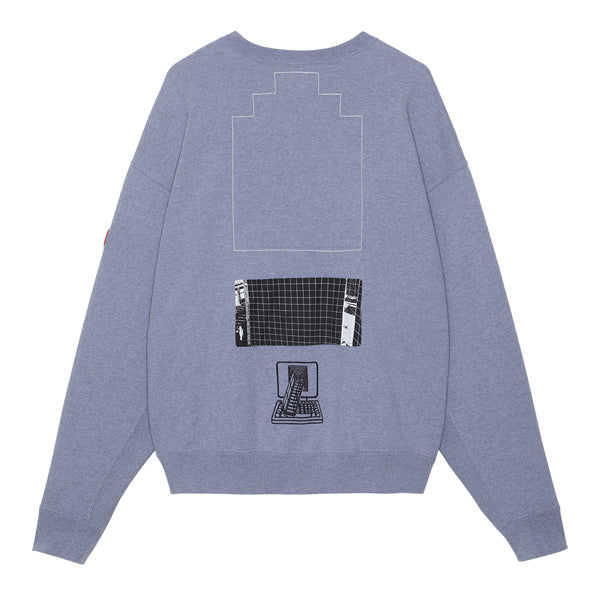 WASTE GRID CREW NECK (CES22CS03) | C.E / トップス (MEN) | C.E正規取扱店DIVERSE