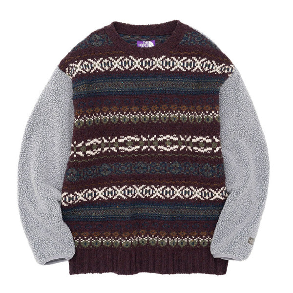 Field Crew Neck Sweater (NT6254N) | THE NORTH FACE PURPLE LABEL