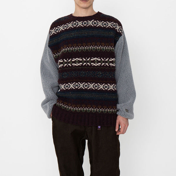 Field Crew Neck Sweater (NT6254N) | THE NORTH FACE PURPLE LABEL