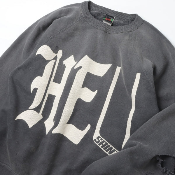 DT-CREW SWT / HELL / BLACK (SM-A22-0000-049) | Saint Mxxxxxx / トップス (MEN) |  Saint Mxxxxxx正規取扱店DIVERSE