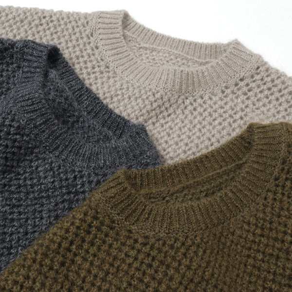 Mohair lowgage P/O (2103-007) | crepuscule / トップス (MEN