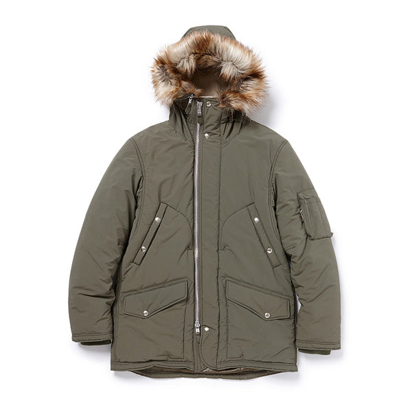 nonnative Airman Puff Coat Poly 【Khaki】-