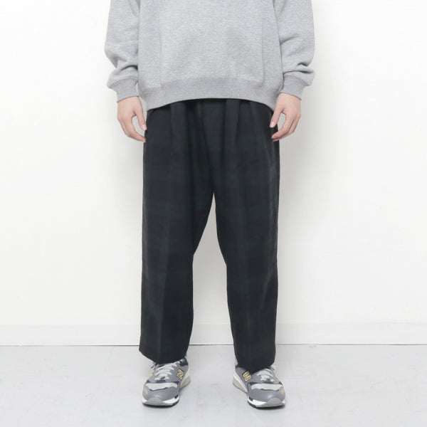 WOOL TUCK TROUSERS (2020AWPT06-1) | is-ness / パンツ (MEN) | is